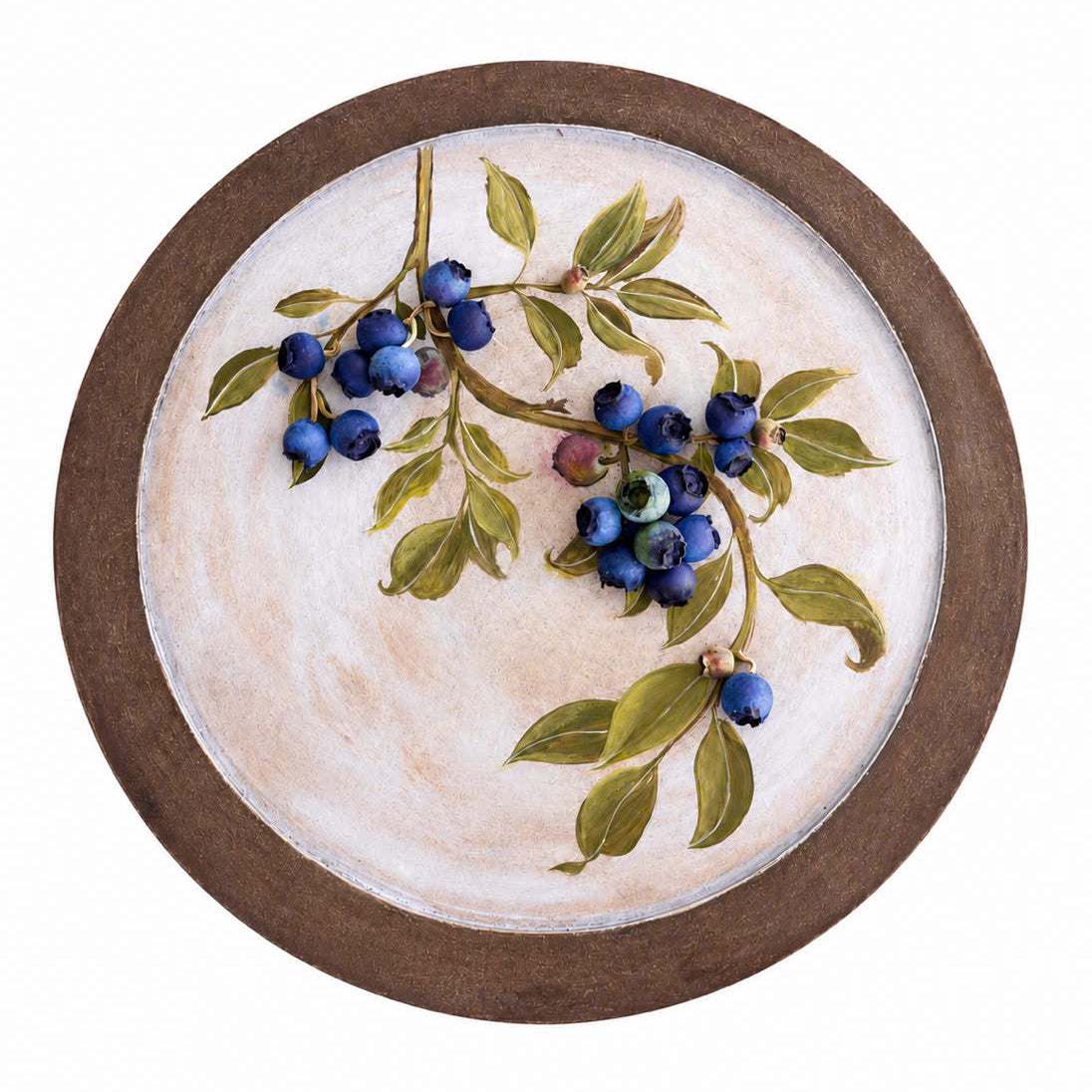 Blueberry Clay Wall Art