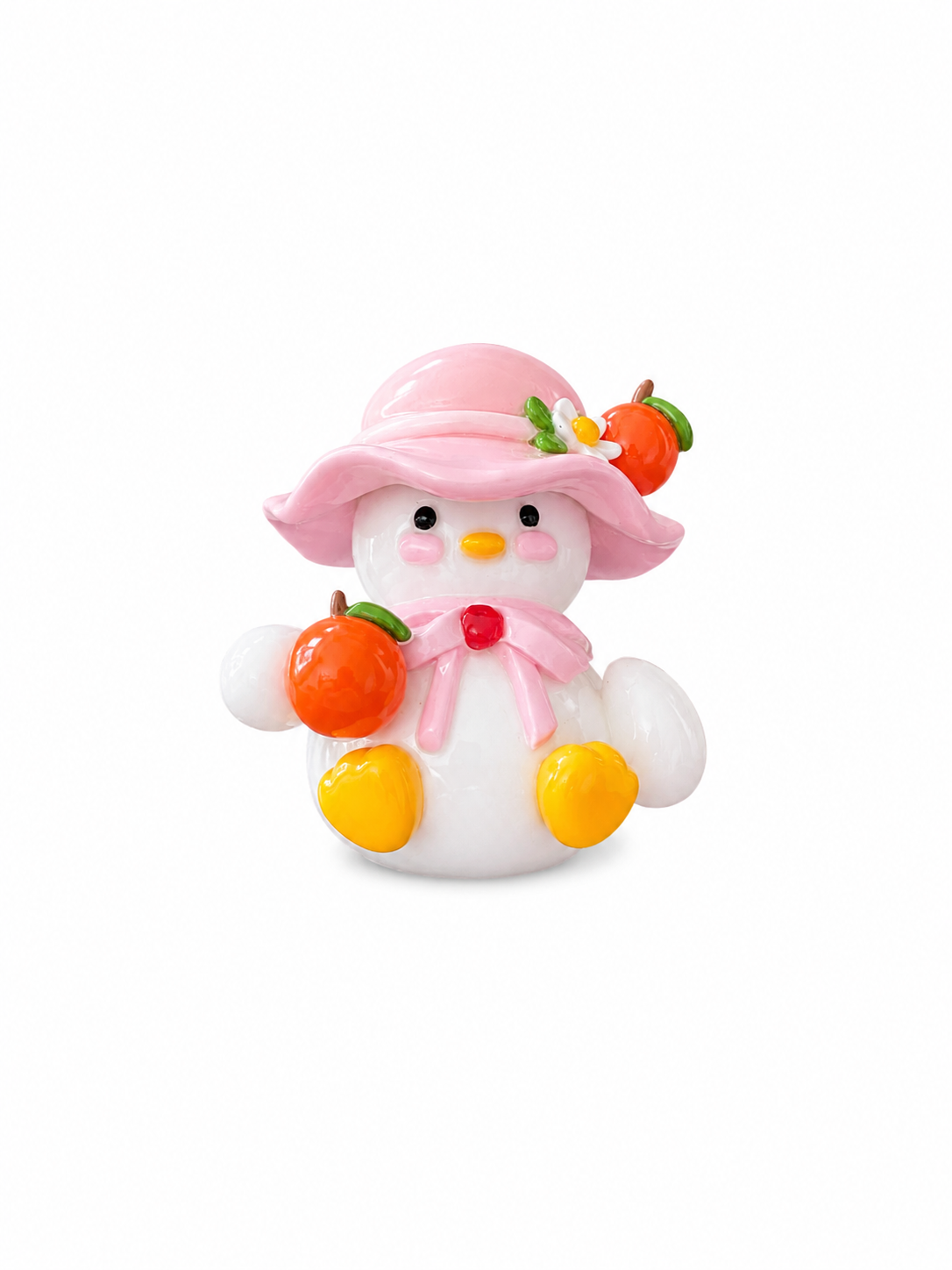 Duck & Orange Keychain