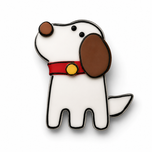 Cute Puppy Fridge Magnet