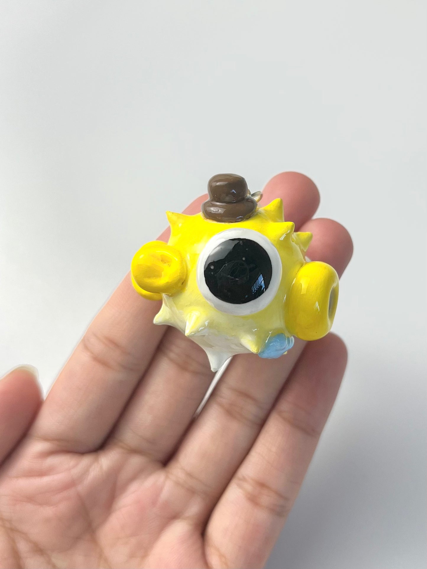 Couple Fish Magnetic Keychain Set