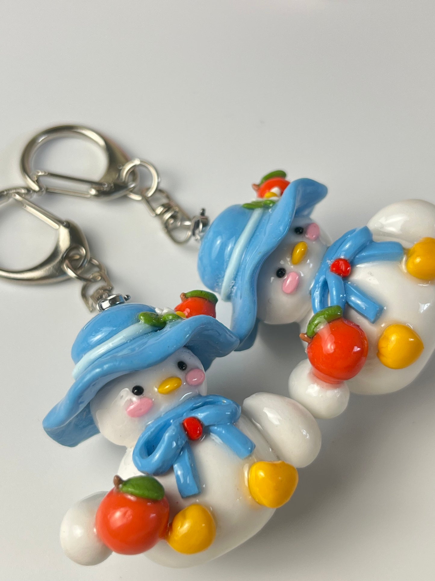 Duck & Orange Keychain