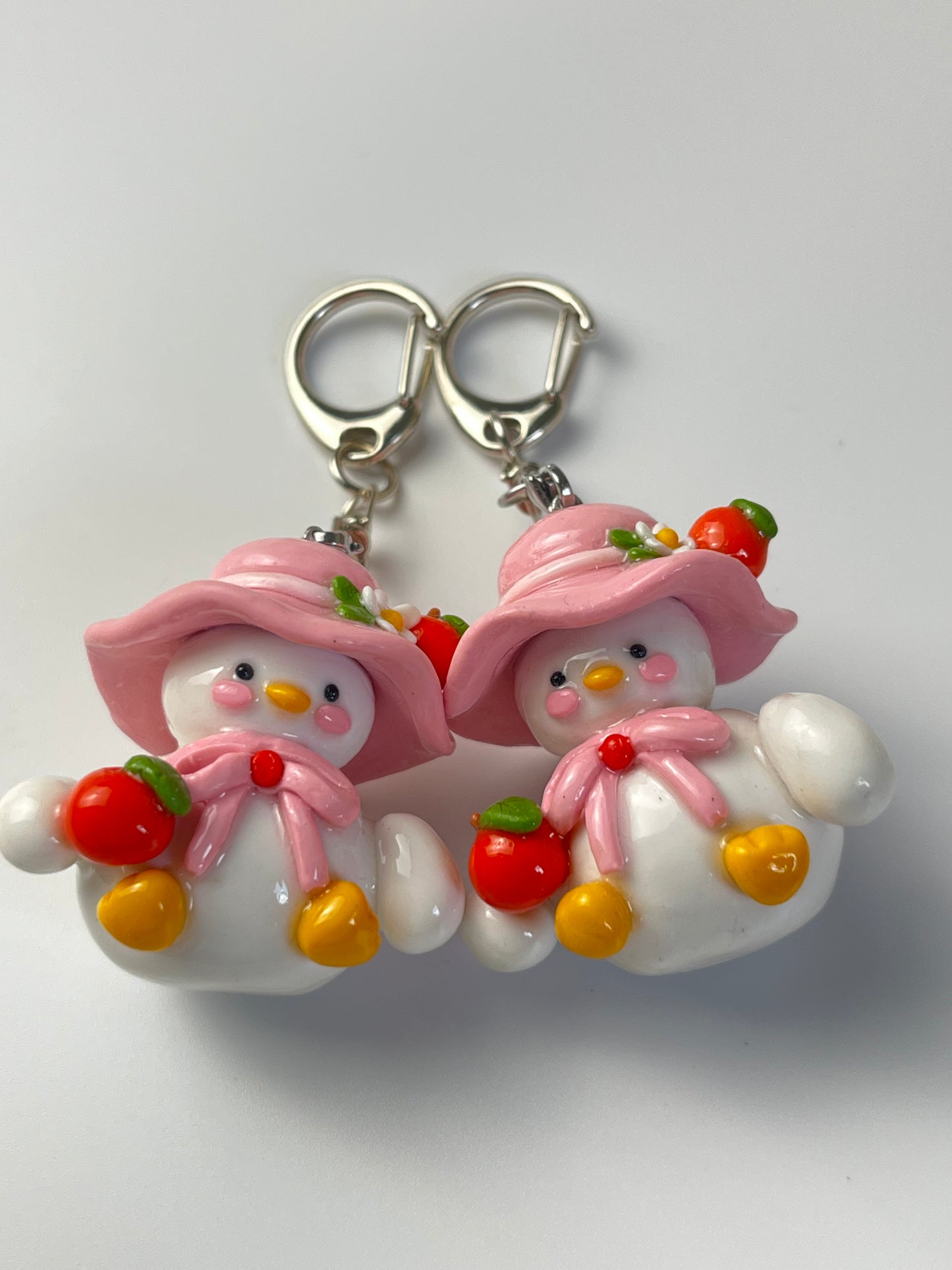 Duck & Orange Keychain
