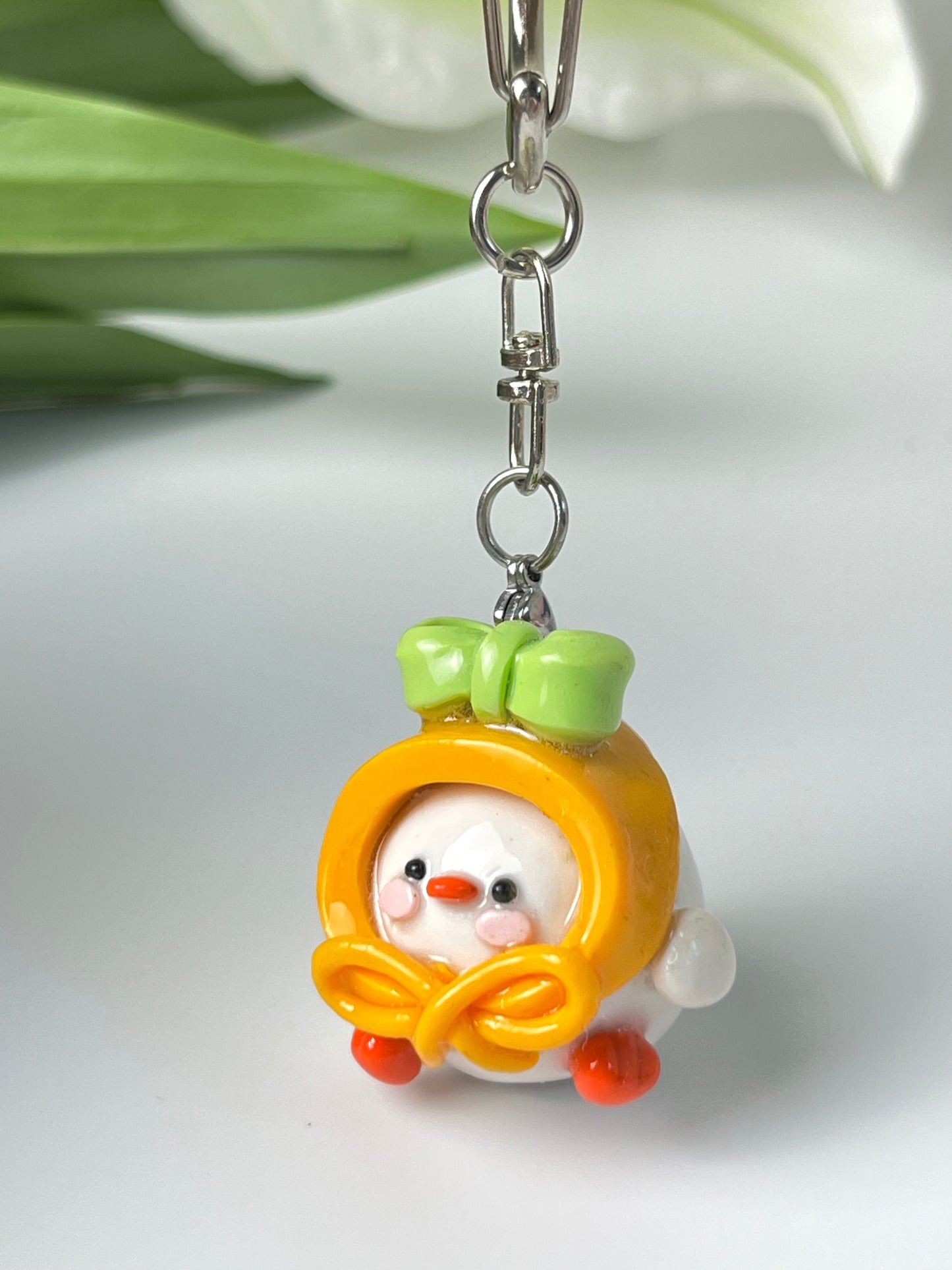 Mini Duck Keychain